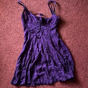 vintage lace slip dress